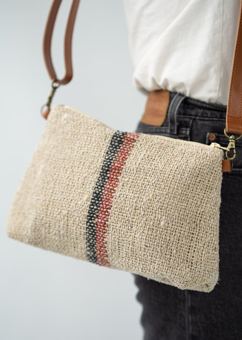 Torebka Kopertówka Mini Rainbow Kremowa