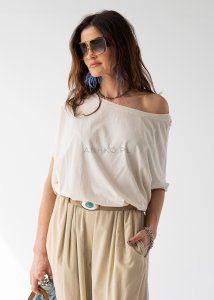 Bluzka Bey Kremowa