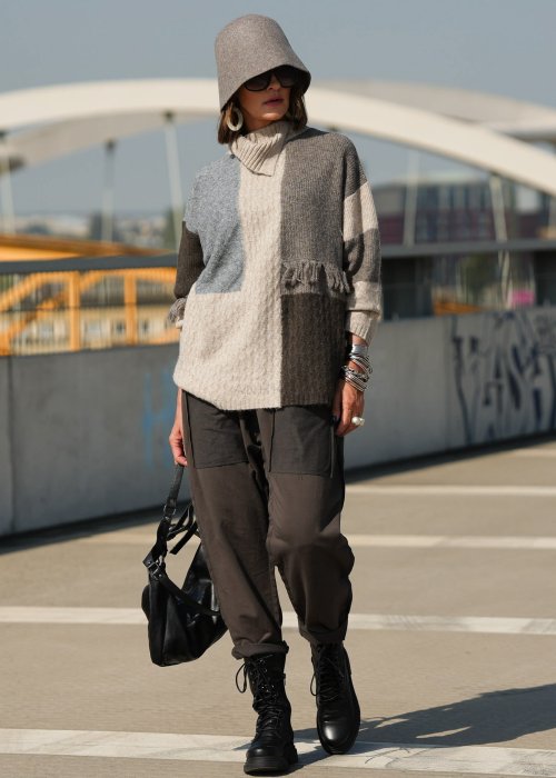 Spodnie Papi Brązowe