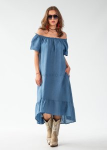 Sukienka Dalphen Niebieska 