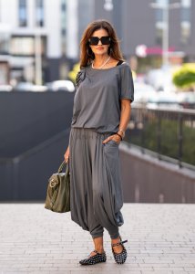 Spodnie Celin Grafitowe 