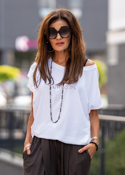 Bluzka Rozalia Biała 