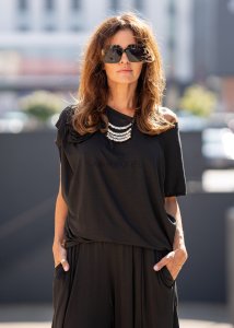 Bluzka Rozalia Czarna 