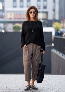 Spodnie Agento Taupe