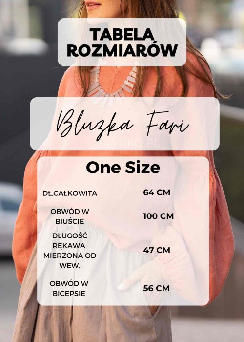 Brązowa bluzka z długim rękawem i dekoltem w łódkę z miękkiej bawełny w stylu minimalistycznym moda damska