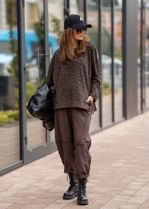 Bluza Wild Spirit Brązowa 