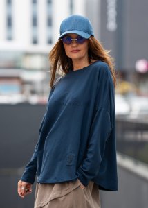 Bluza Nora Ciemnoniebieska