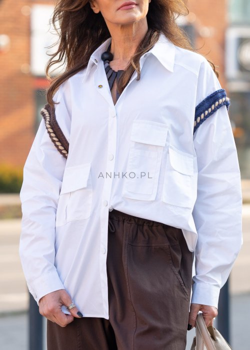 Koszula Utility Biała 