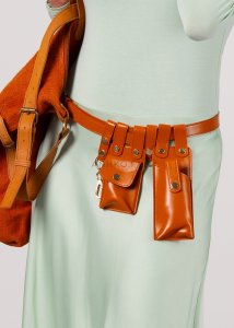 Pasek-Saszetka Simple Camel