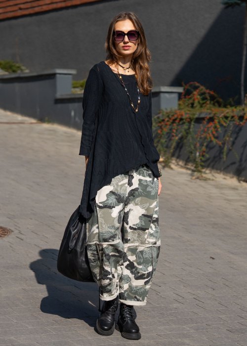 Spodnie Neokadia Camo Bloom Moro