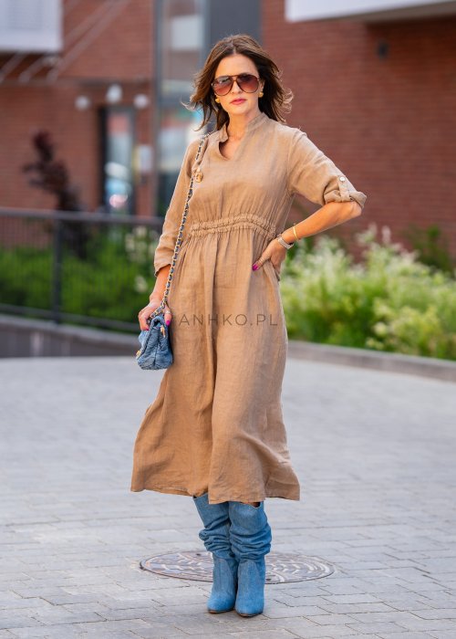 Sukienka-Lniana-Dolinna-Jasnobrazowa (2).jpg