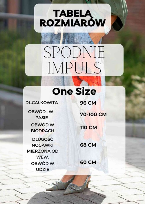 Jasnobrązowe, lniane spodnie z gumką i troczkiem w pasie.