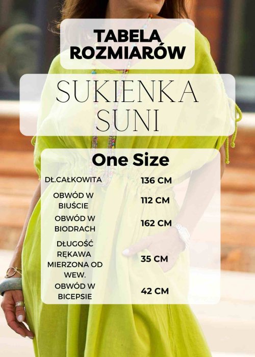Lniana sukienka maxi w kolorze pomarańczowym z guziczkami, luźny krój boho z falbaną