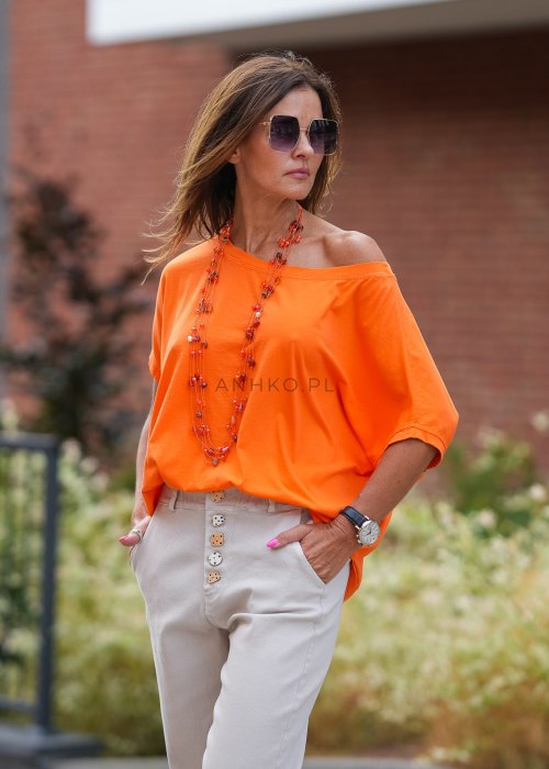 Bluzka Bey Pomarańczowa