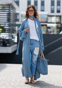 Kimono Mulan Niebieskie 