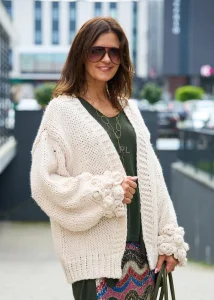 Sweter Amaris Kremowy