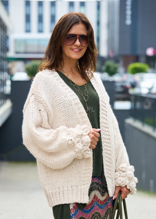 Sweter Amaris Kremowy