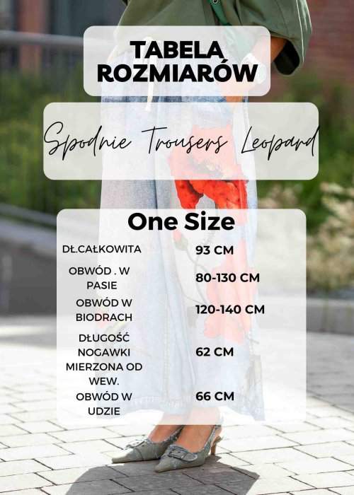 Damskie spodnie w panterkę w odcieniach brązu, z dużymi kieszeniami cargo, styl casual