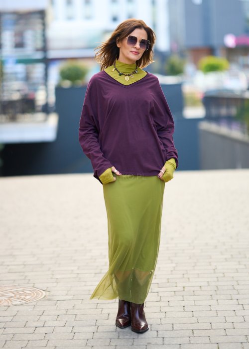 Bluzka Anio Śliwkowa