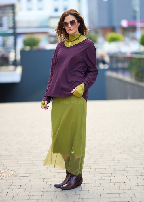 Bluzka Anio Śliwkowa