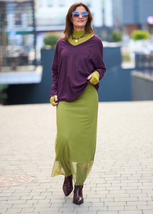 Bluzka Anio Śliwkowa