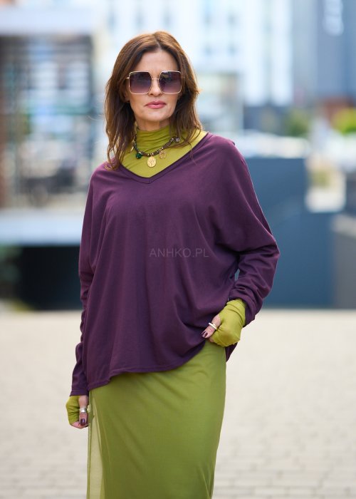 Bluzka Anio Śliwkowa