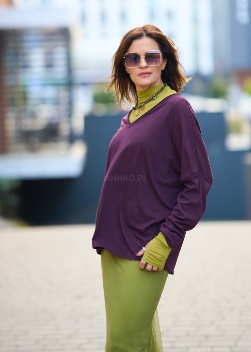 Bluzka Anio Śliwkowa