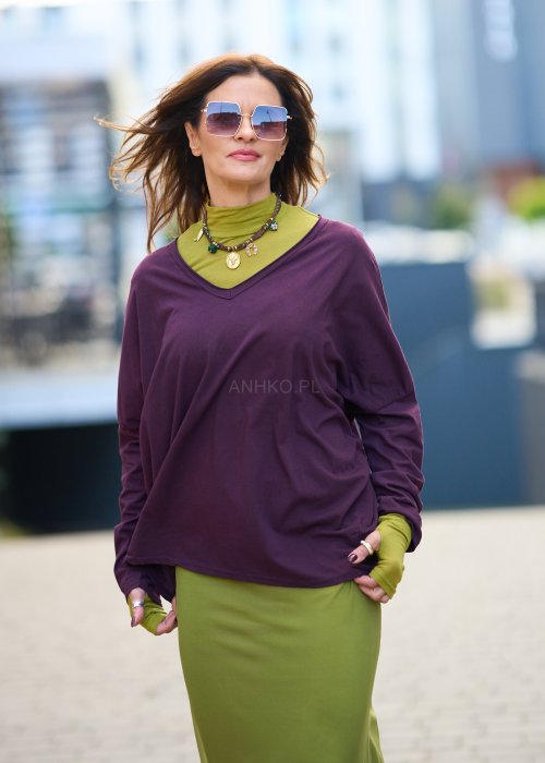 Bluzka Anio Śliwkowa
