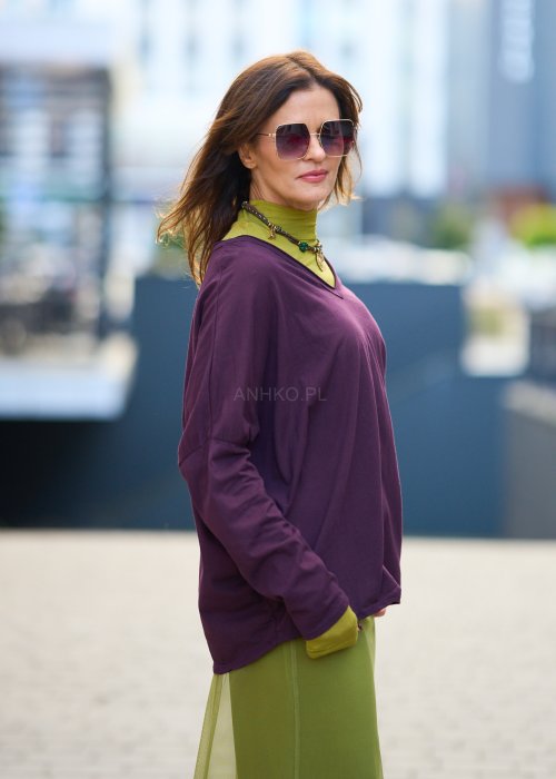 Bluzka Anio Śliwkowa