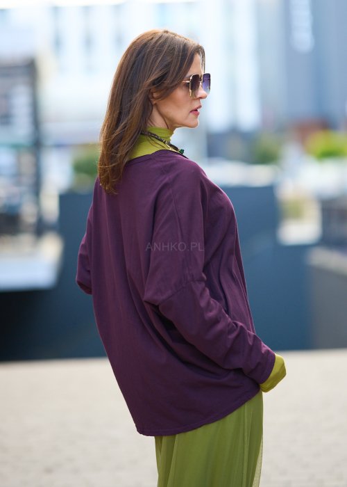 Bluzka Anio Śliwkowa