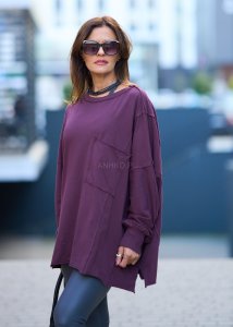 Bluzka Esmer Śliwkowa