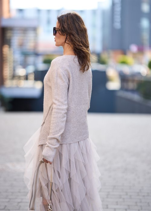 Dwuczęściowa Sukienka Zamora Taupe