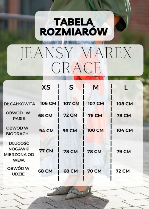 Szerokie jeansy z przetarciami i dziurami, denimowe spodnie w stylu oversize