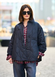 Kurtka Pikowana Nowilla Czarna