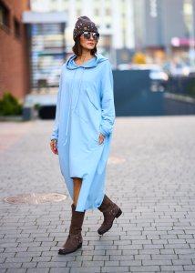 Sukienka Karla Błękitna