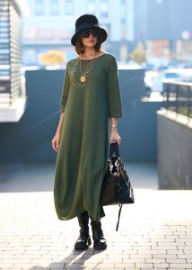 Sukienka Blan Long Green