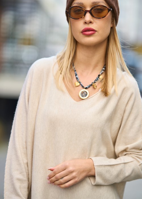 Naszyjnik Solid w Kolorze Złotym