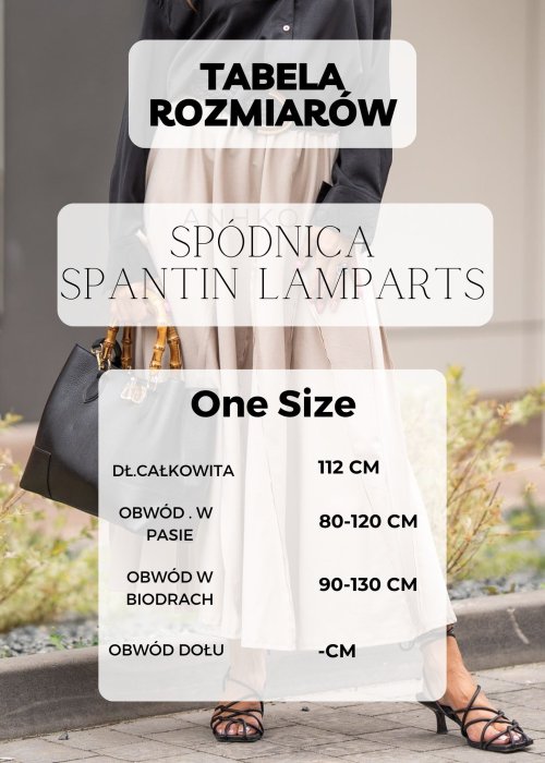 Tabela Rozmiarów One Size Komplet Spantin Lamparts Khaki