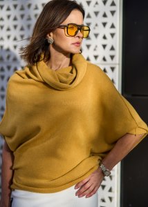 Sweter Avenel Musztardowy