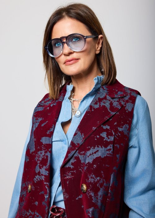 Okulary Heavenly 3958 z Błękitnymi Soczewkami