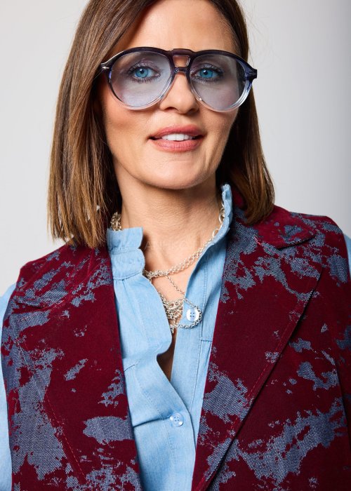 Okulary Heavenly 3958 z Błękitnymi Soczewkami