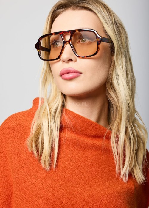 Okulary Luxor 3968 Panterkowe Brązowe