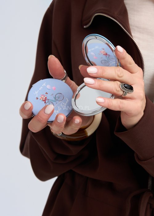 Lusterko Kieszonkowe Best Friend Niebieskie