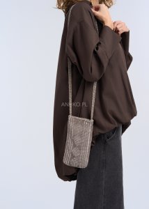 Saszetka Flesz Bag Srebrna