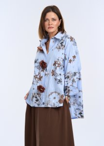 Koszula Maravine Flower Niebieska  