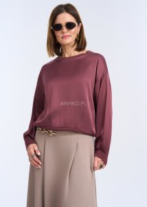 Bluzka Ardenelle Śliwkowa 