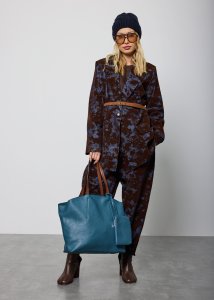 Marynarka Northwick Poise z Paskiem Granatowa 