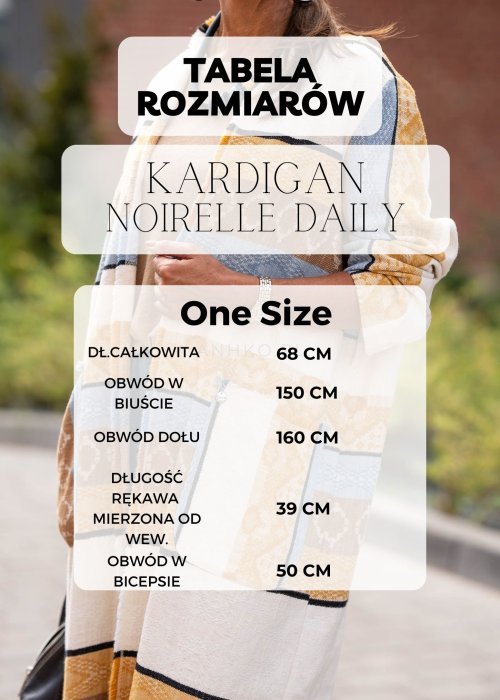 Tabela Rozmiarów One Size Komplet Noirelle Daily