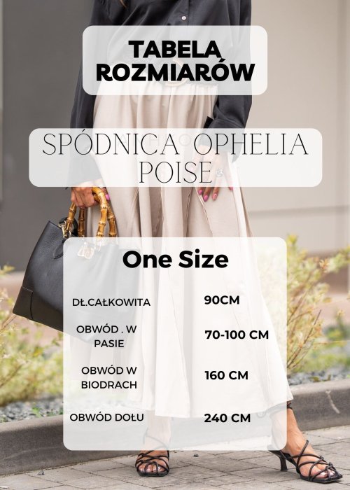 Tabela Rozmiarów One Size Spódnica Ophelia Poise