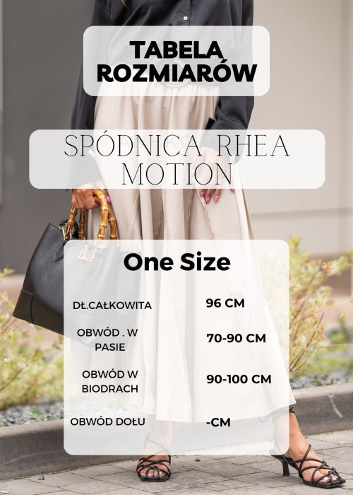 Tabela Rozmiarów One Size Komplet Dzianinowy Rhea Motion